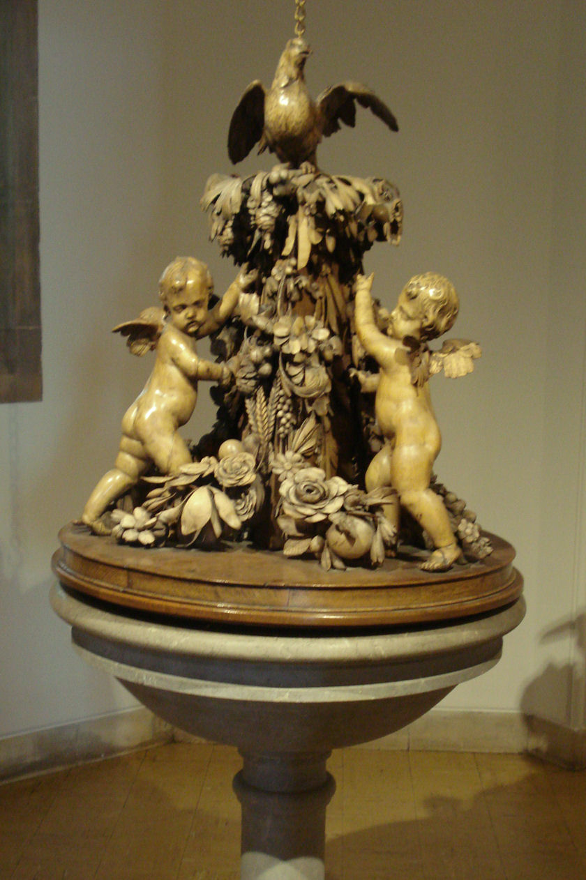 Grinling Gibbons font cover