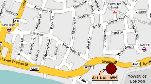 map of church location