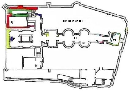 floor map of undercroft