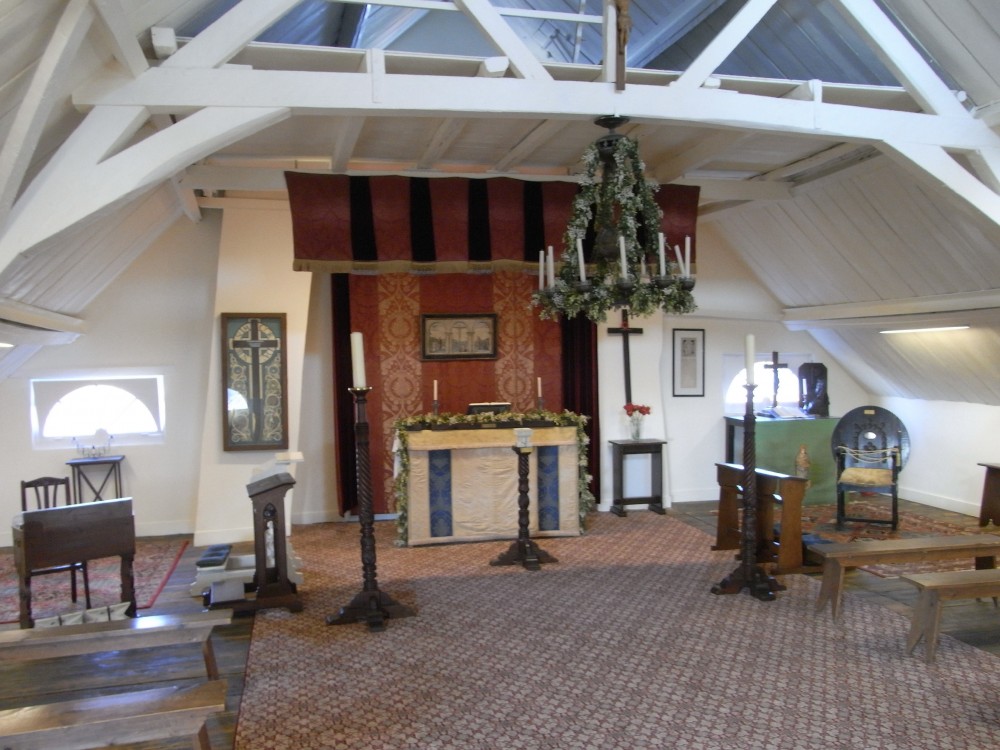 The upper room at Talbot House, Poperinge